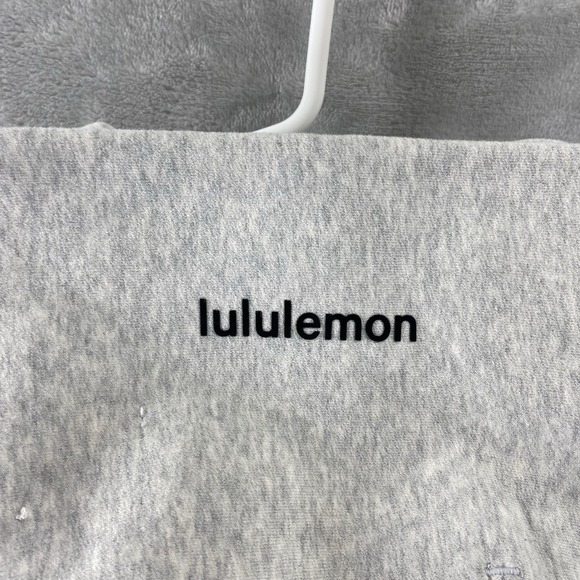 Lululemon Hoodie womens Medium Loungeful Full Zip Relaxed Fit Cropped Fleece NWT - Picture 14 of 15